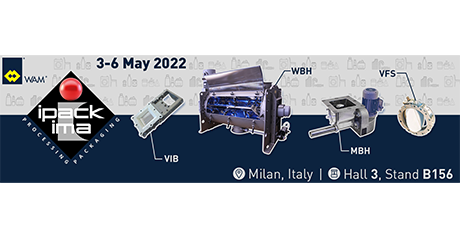 WAM Italia is exhibiting at IPACK-IMA 2022